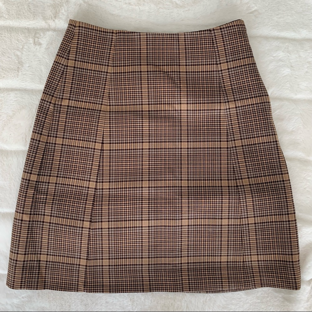 Babaton Plaid Skirt